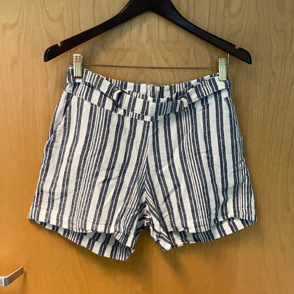 PELE MACIA Sz S Linen Viscose Blend Shorts